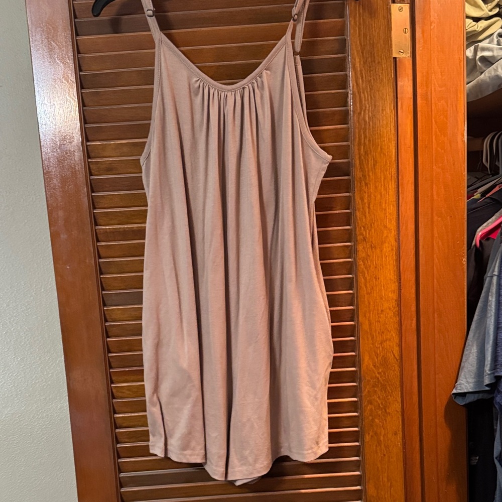 Casual Pink Sleeveless romper XL